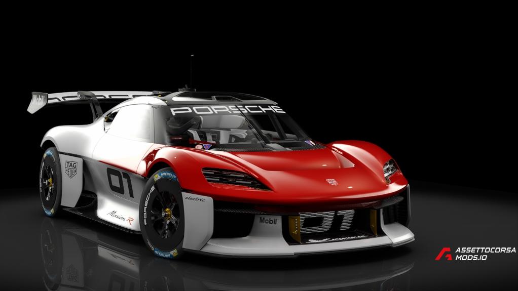 Porsche Mission R 2022 Mercury