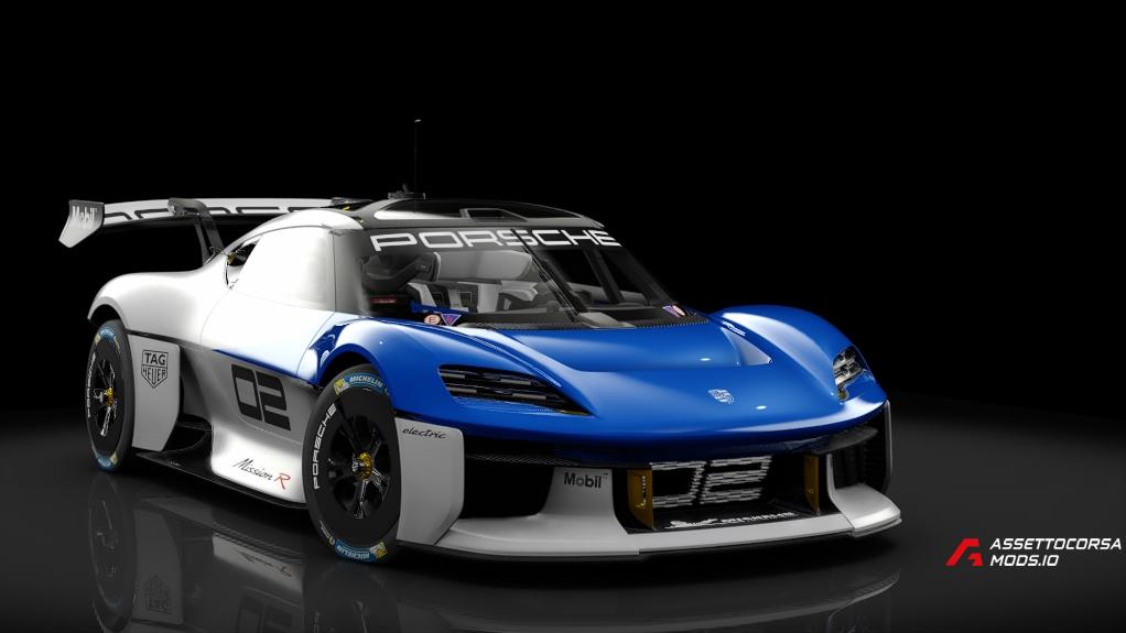Porsche Mission R 2022 Mercury