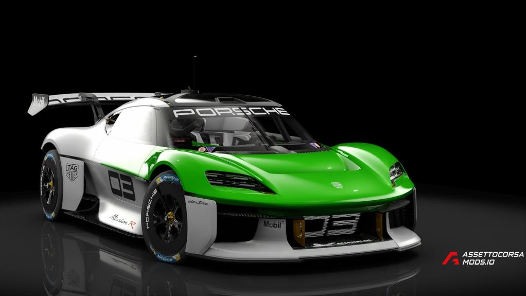 Porsche Mission R 2022 Mercury