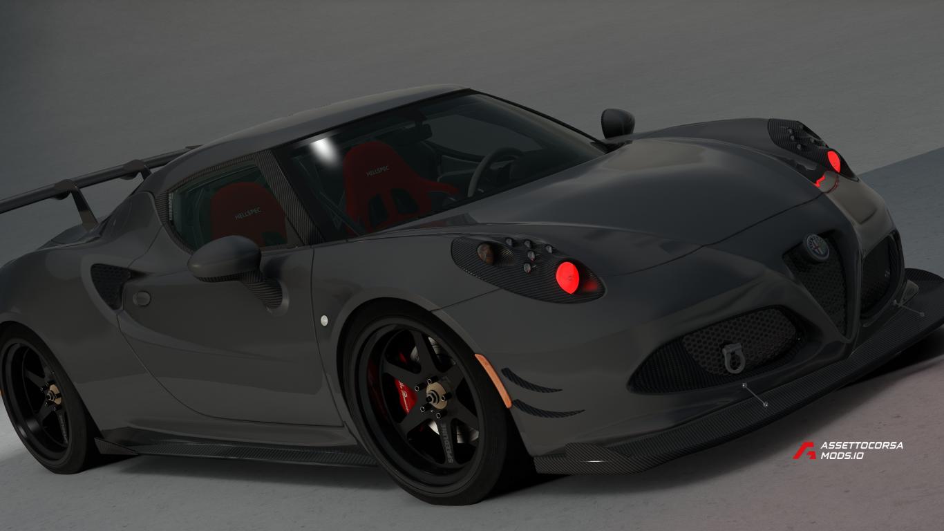 Alfa Romeo 4C Hellspec😈(6 gear H pattern)