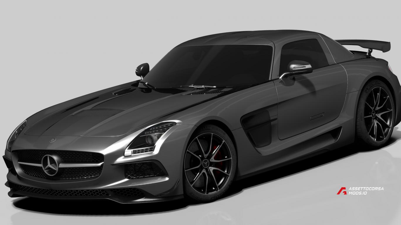 Mercedes-Benz SLS AMG Black Series fakee