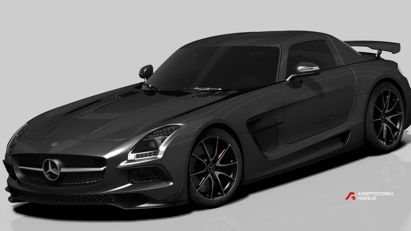 Mercedes-Benz SLS AMG Black Series fakee