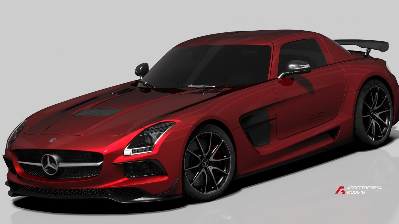 Mercedes-Benz SLS AMG Black Series fakee