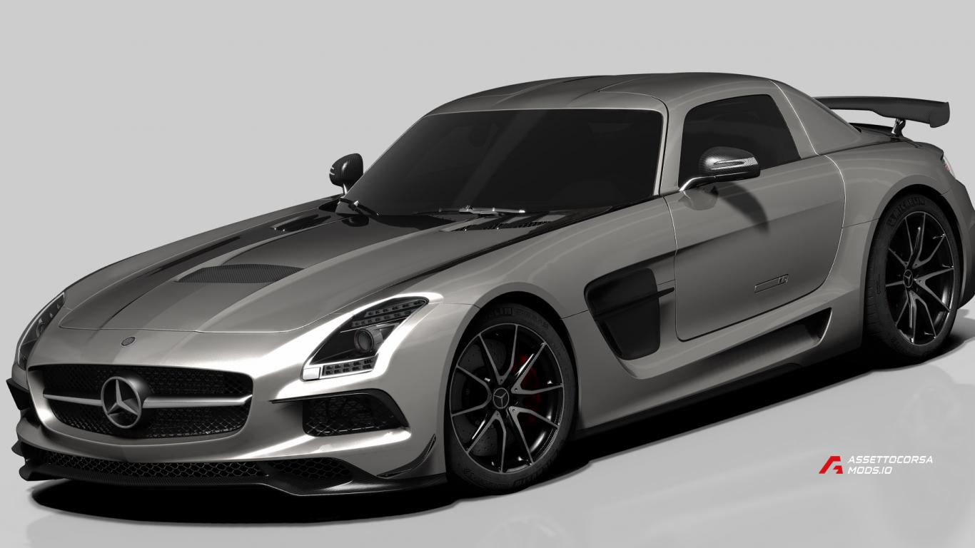 Mercedes-Benz SLS AMG Black Series fakee