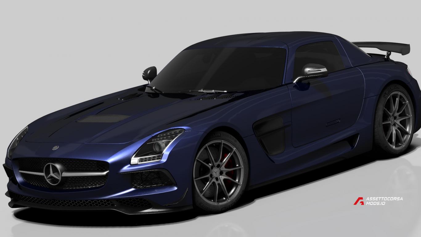 Mercedes-Benz SLS AMG Black Series fakee