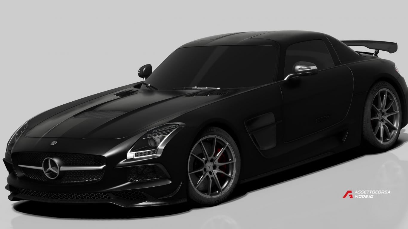 Mercedes-Benz SLS AMG Black Series fakee
