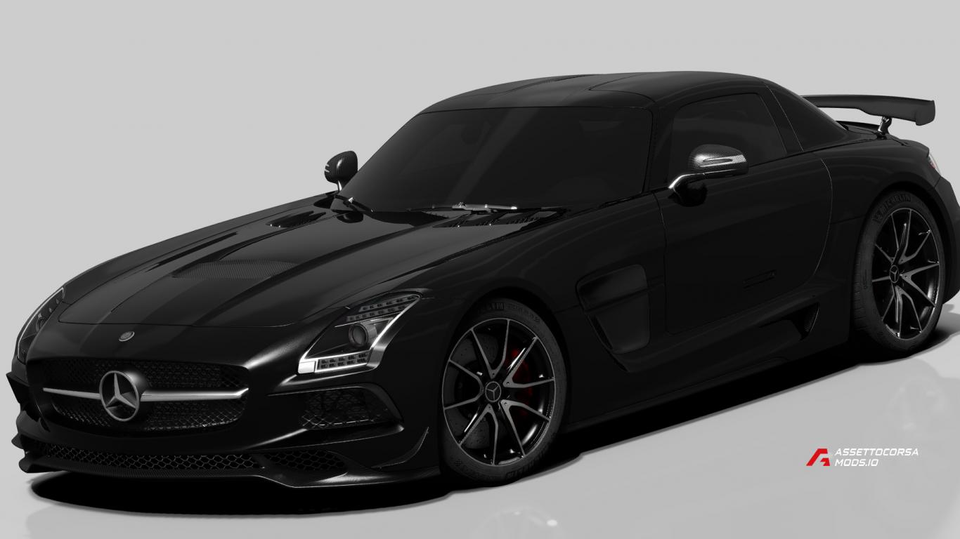 Mercedes-Benz SLS AMG Black Series fakee
