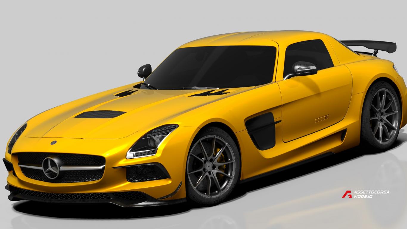 Mercedes-Benz SLS AMG Black Series fakee
