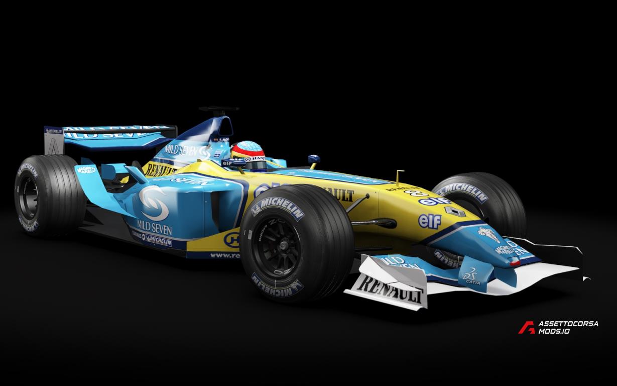 Fernando Alonso 2003 F1 Renault