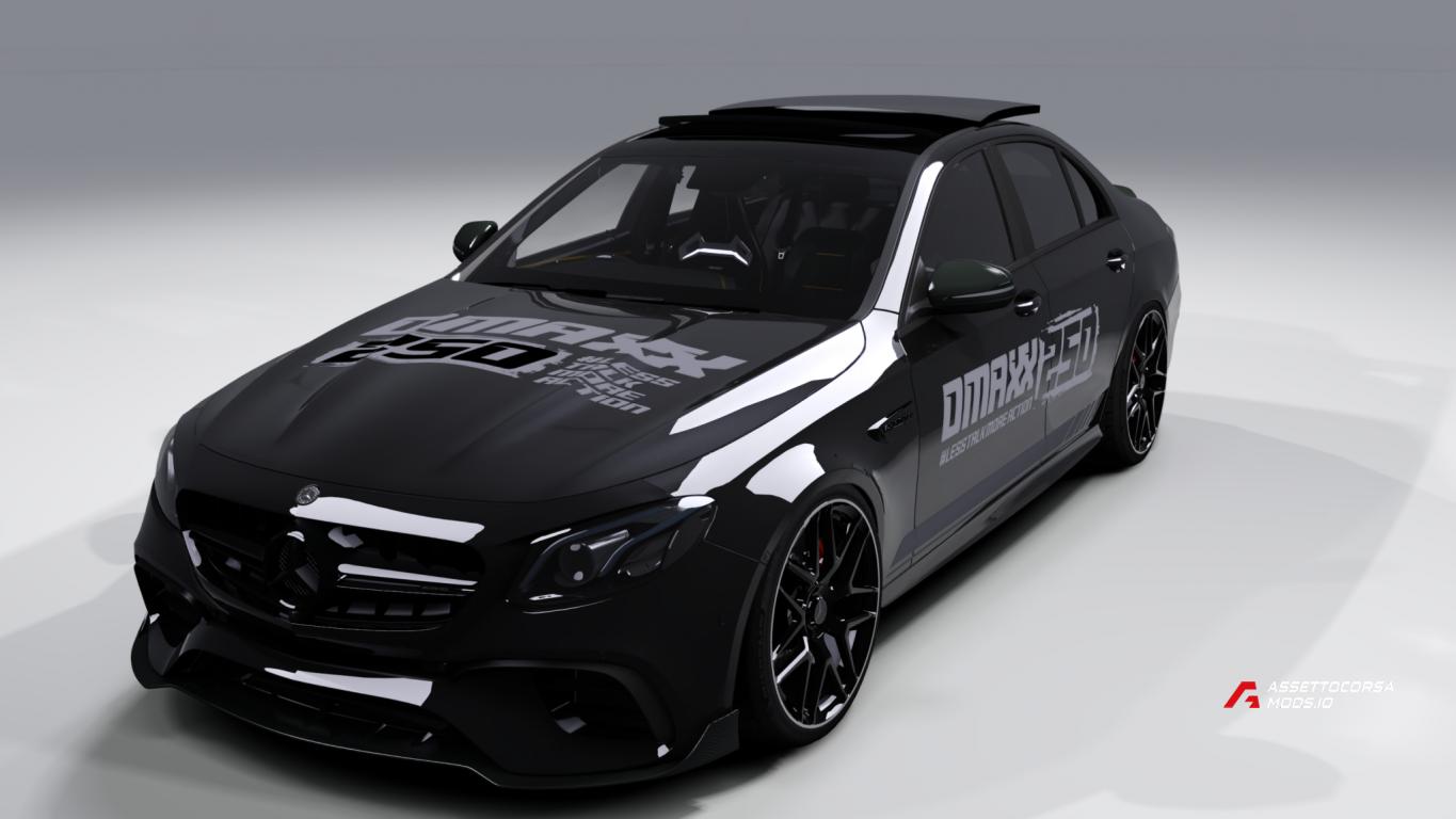 Download UKSM DMO Mercedes-Benz E63 S AMG mod for Assetto Corsa | street