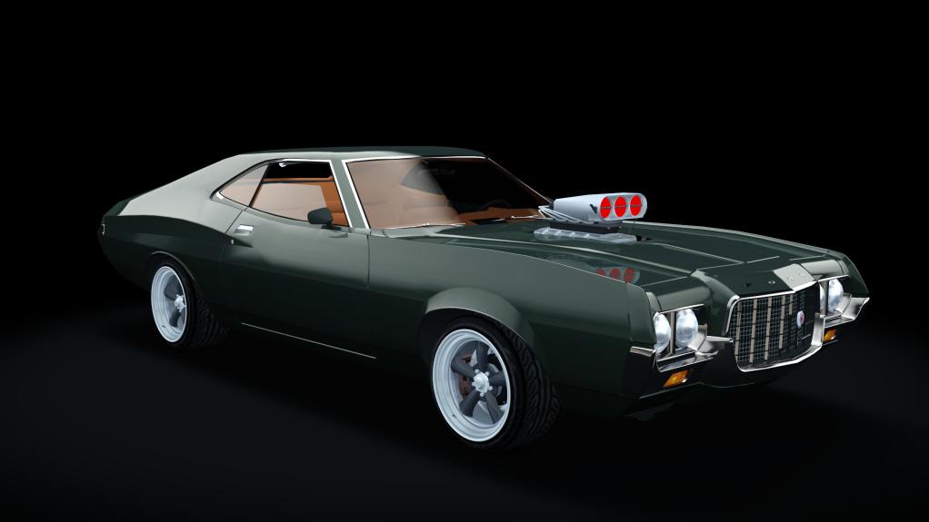 Ford Gran Torino 1972 351 Stock