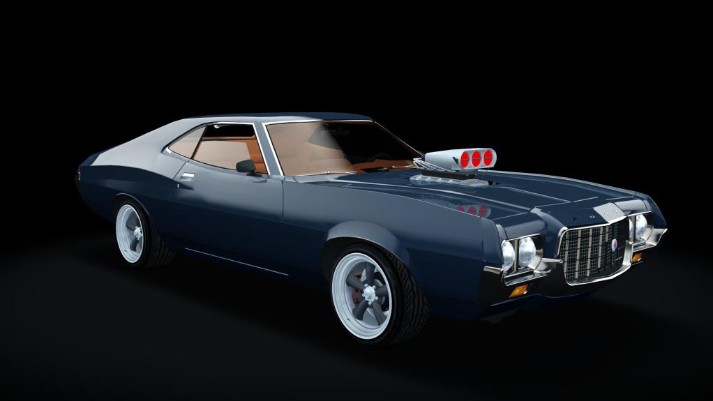 Ford Gran Torino 1972 351 Stock