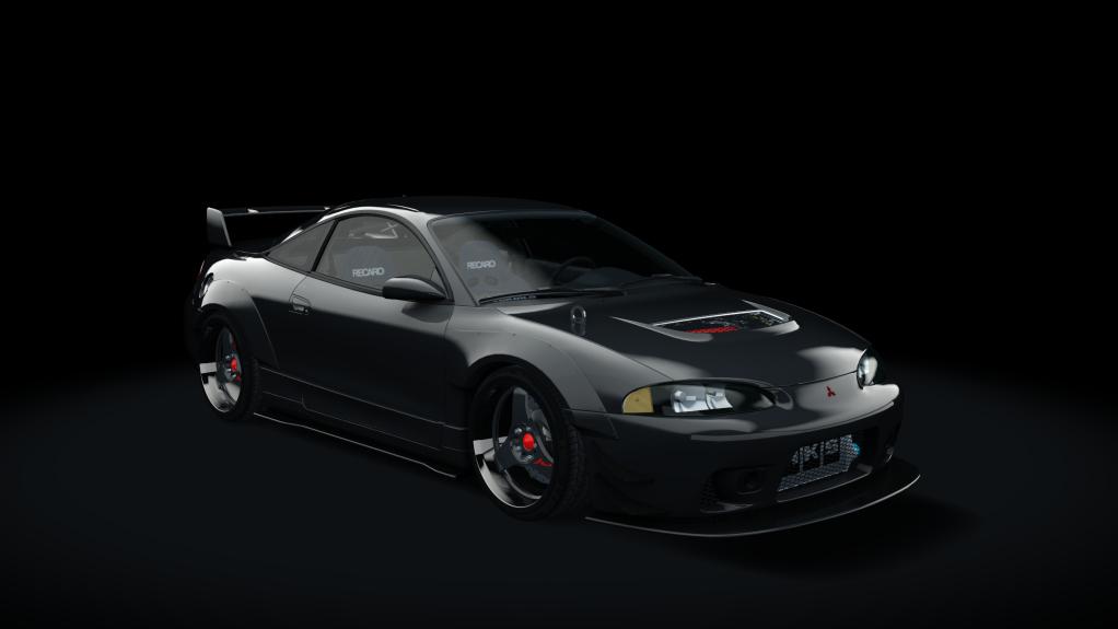 Download LKSpec. Mitsubishi Eclipse Elite V2 mod for Assetto Corsa | street