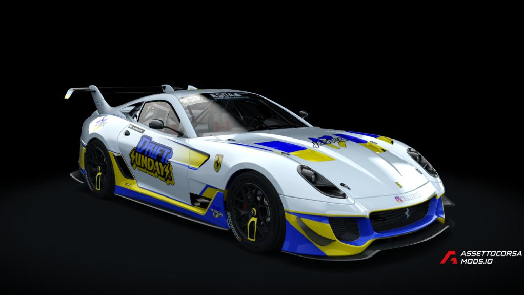 ESDA Ferrari 599XX EVO Artem Chulkov 2022