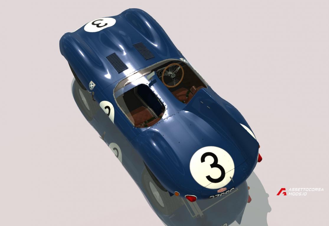 Jaguar D-Type 1955 Long Nose
