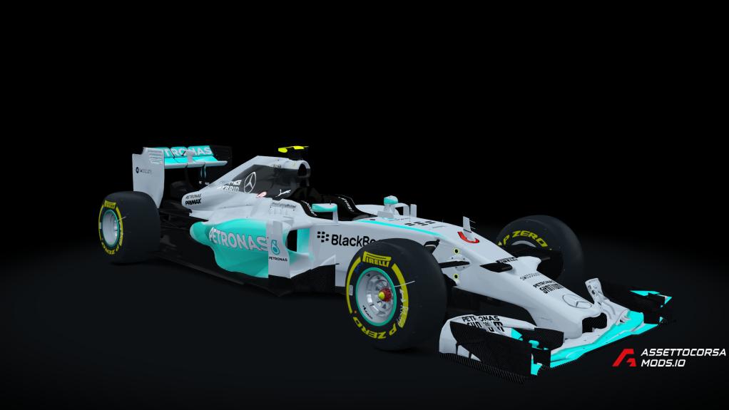 F1 2014 Mercedes F1 W05 Hybrid