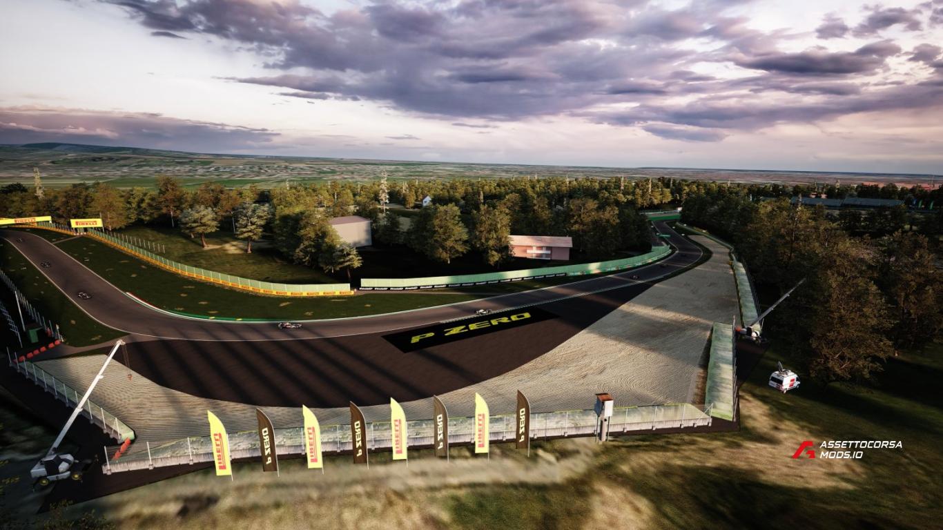 Imola 3D Trees