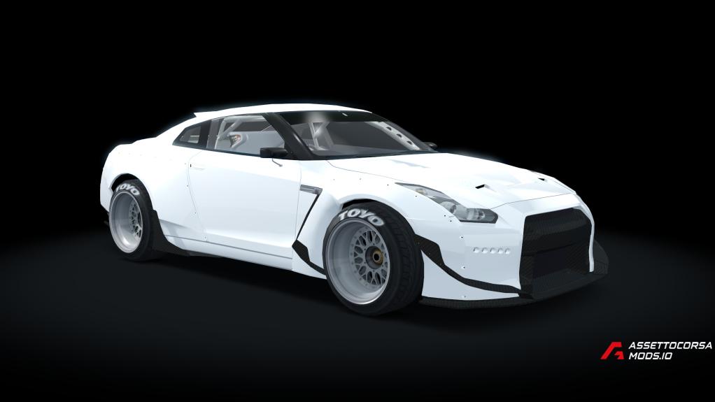 Download Nissan GT-R Rocket Bunny mod for Assetto Corsa | race