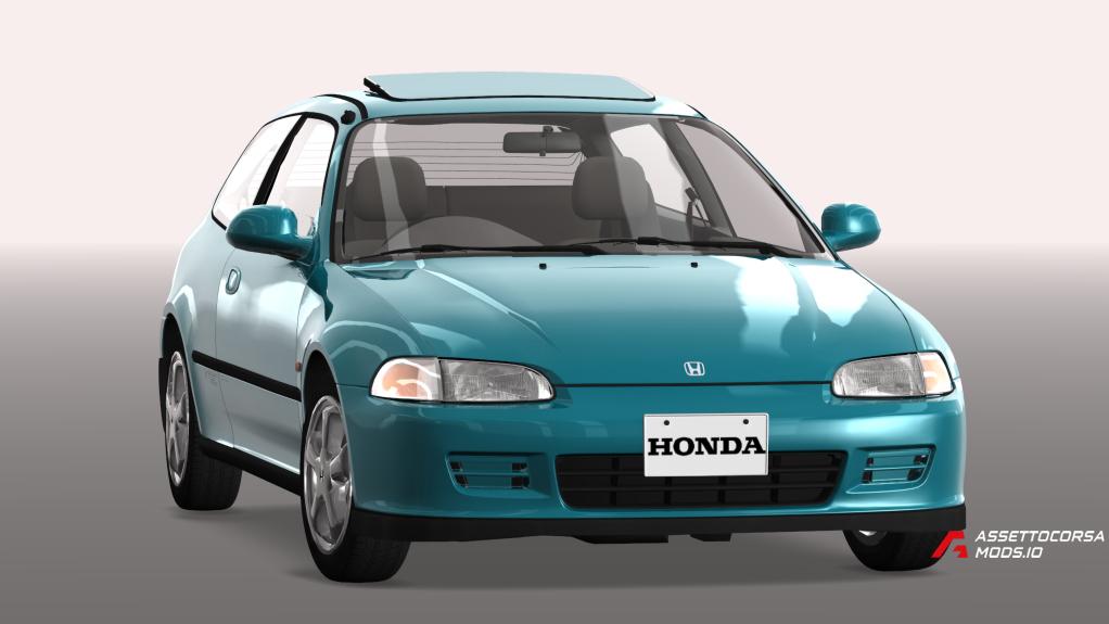 Honda Civic (EG6) SiR open sunroof