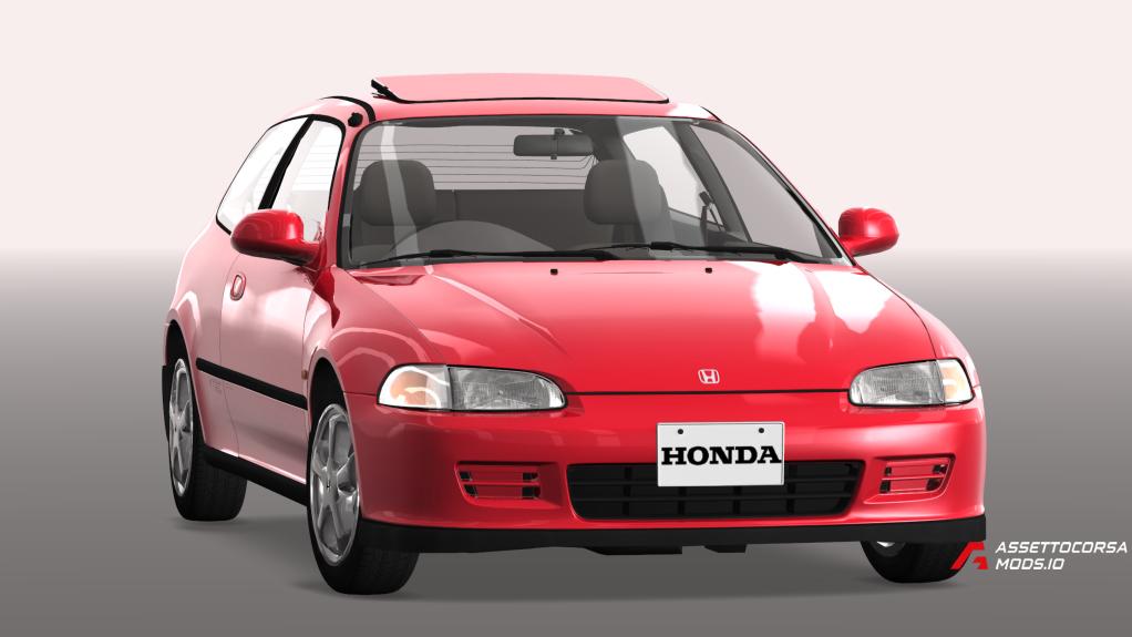 Honda Civic (EG6) SiR open sunroof