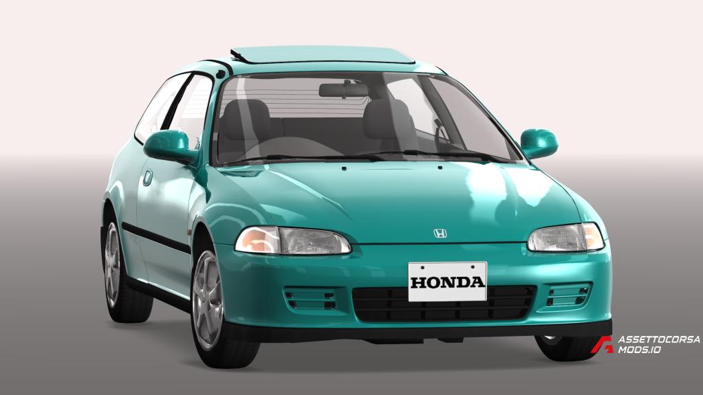 Honda Civic (EG6) SiR open sunroof
