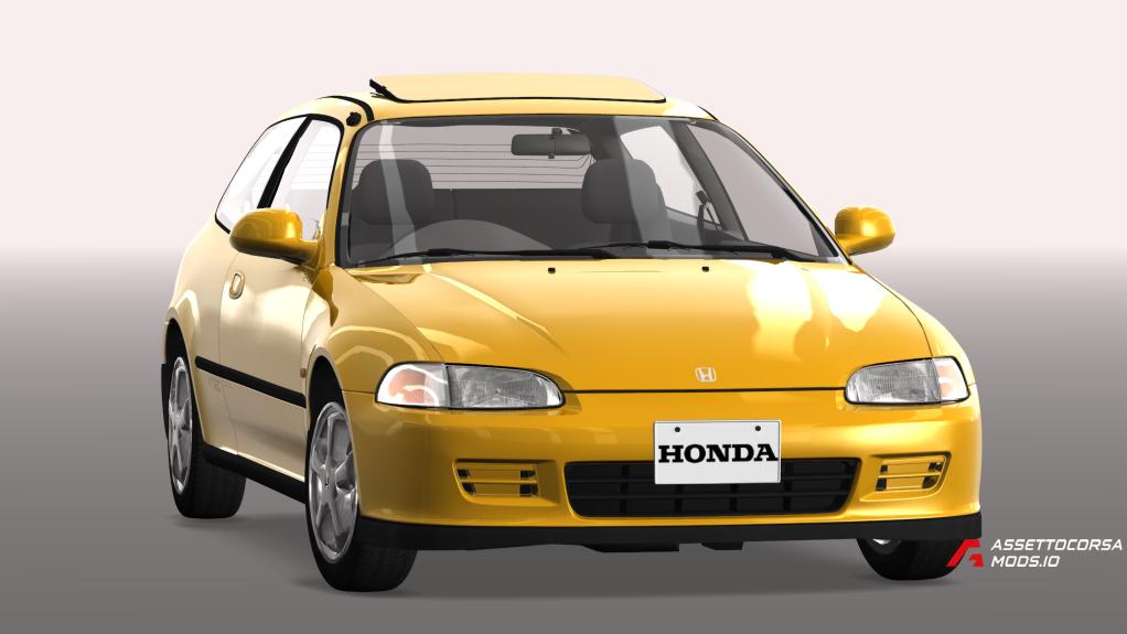 Honda Civic (EG6) SiR open sunroof